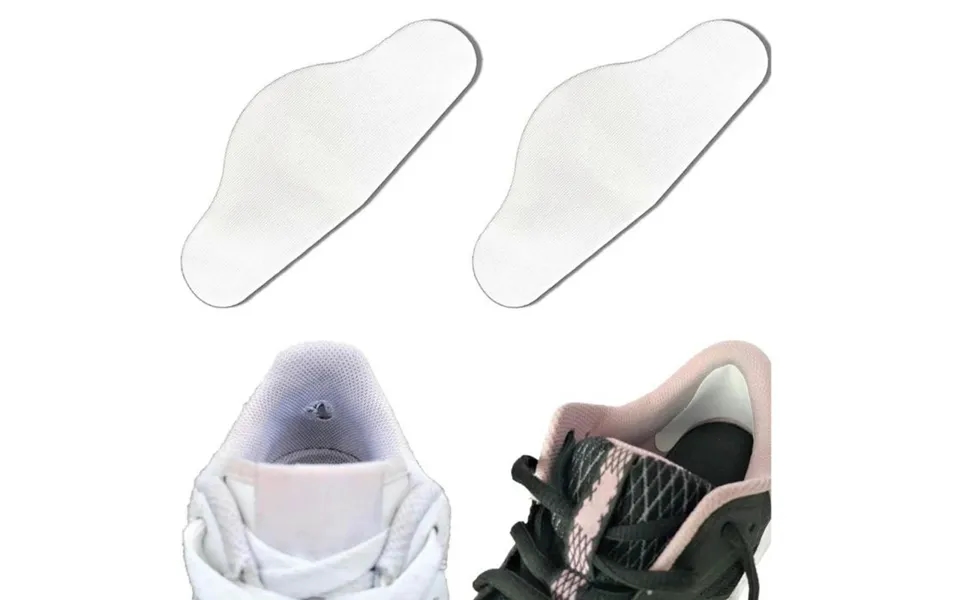 Go The Distance Heel Hole Preventer - Essential Comfort For Runners In White