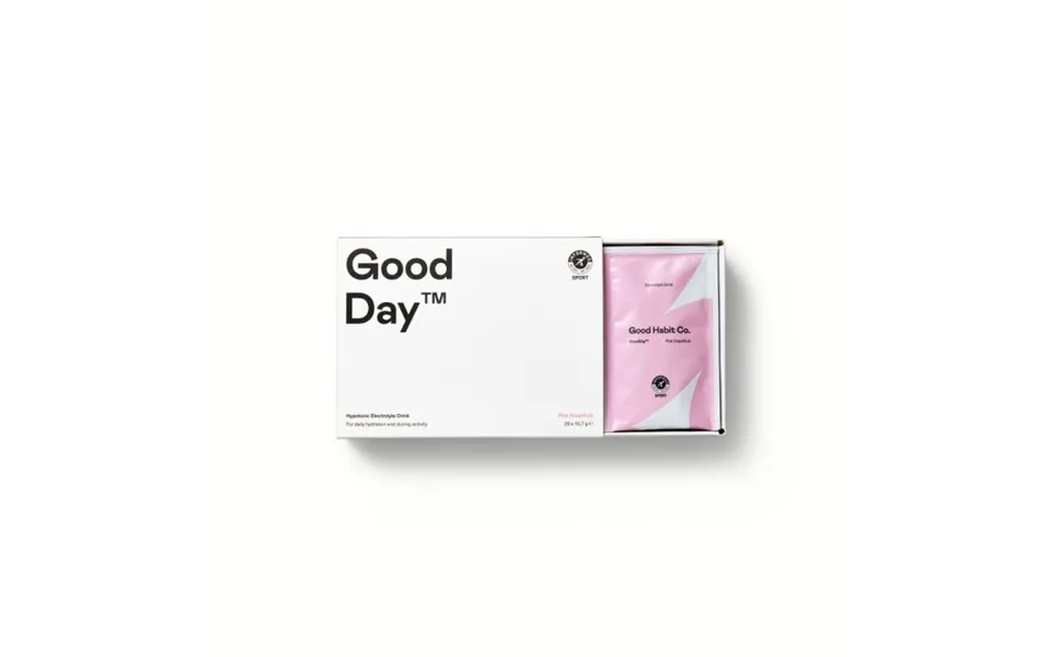 Good Habit Co. Goodday Hypotonic Electrolyte Powder Box - 20 Servings One Size Transparent Unisex
