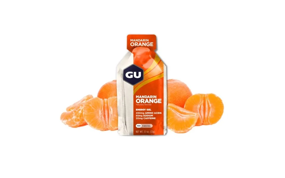 Gu Energy Gel With Caffeine - Mandarin Orange For Enhanced Running Performance