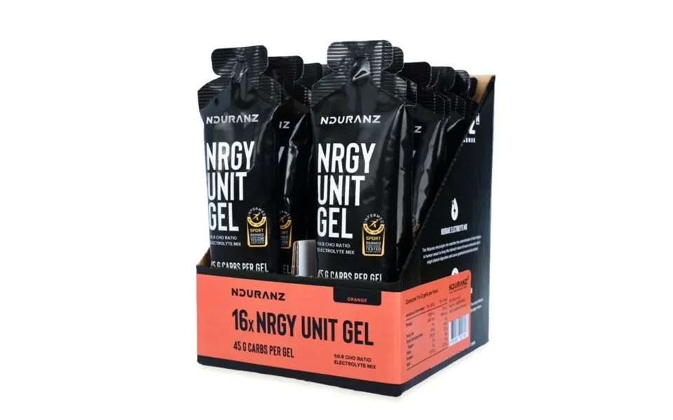 Nduranz Nrgy Unit Gel - 16 Pack, White