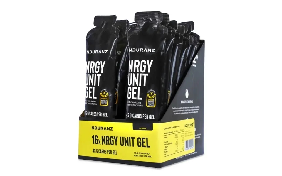 Nduranz Nrgy Unit Gel - Optimal Energy & Hydration For Intense Training, 60ml