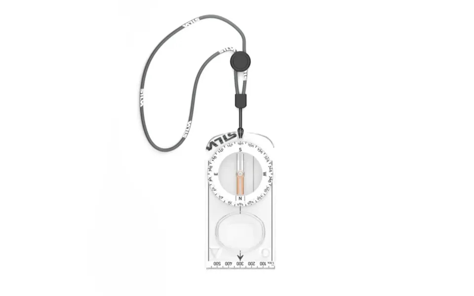 Silva Spike Jet Zoom Compass & Map - Clear Black For Adventurous Runners