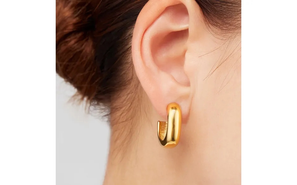 Sekonda Gold Hoop Earrings