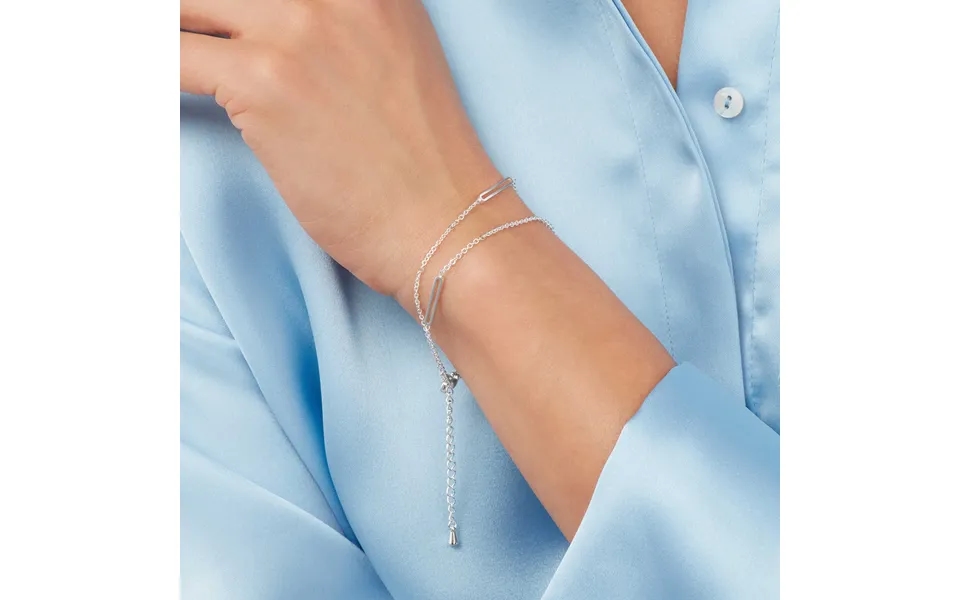 Sekonda Silver Paperclip Bracelet