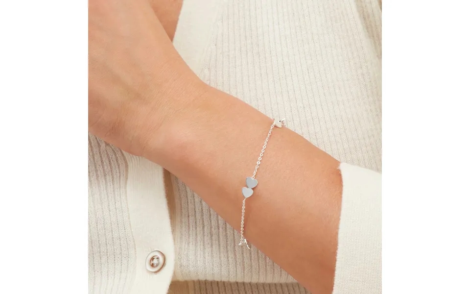 Sekonda Silver Triple Heart Bracelet