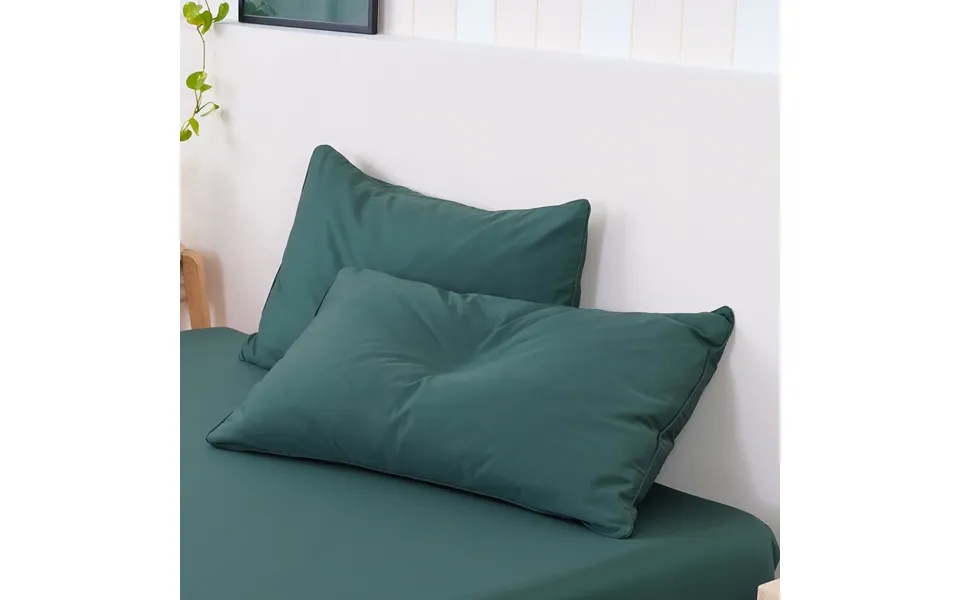 Ackly Bamboo - Royal Green Pillowcases Pair
