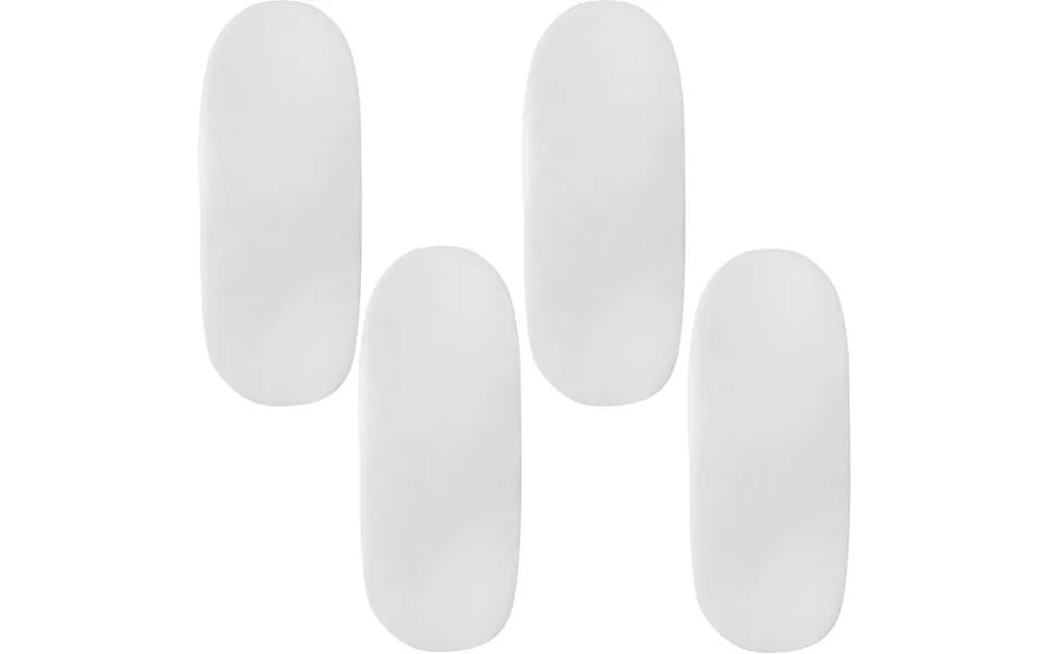 Moses Basket Jersey Fitted Sheet 100% Cotton - Pack Of 4, White