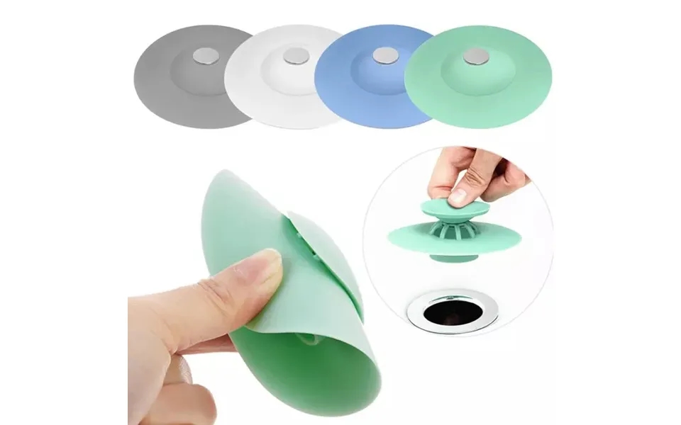 Showery Ultimate Drain Plug - Pack Of 3 Grey