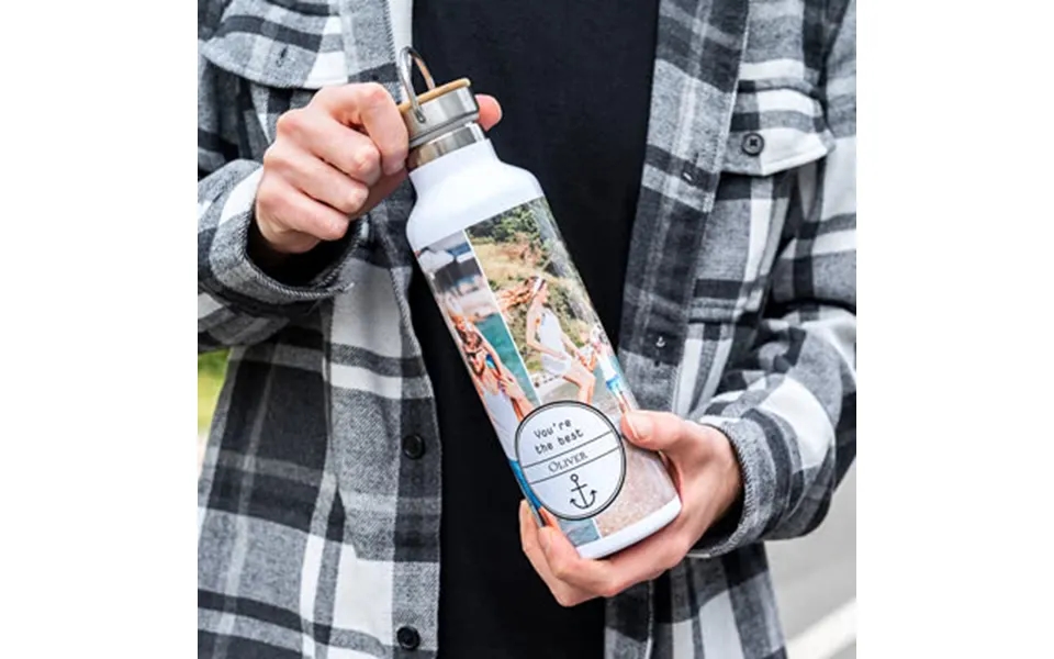 Smartphoto Drink Bottle Stainless Steel