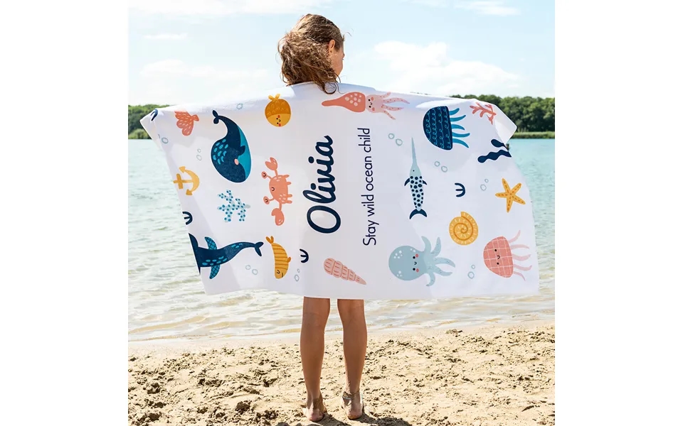 Smartphoto Personalised Beach Towel