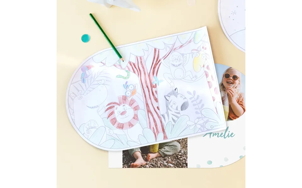 Smartphoto Set Of Paper Placemats Birthday Decoration