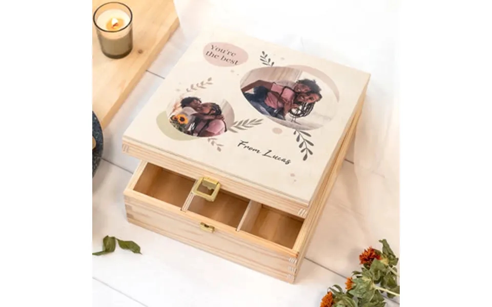 Smartphoto Tea Box With Engraving