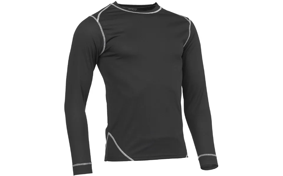 Jcb Base Layer Top Black Long Sleeve - Large