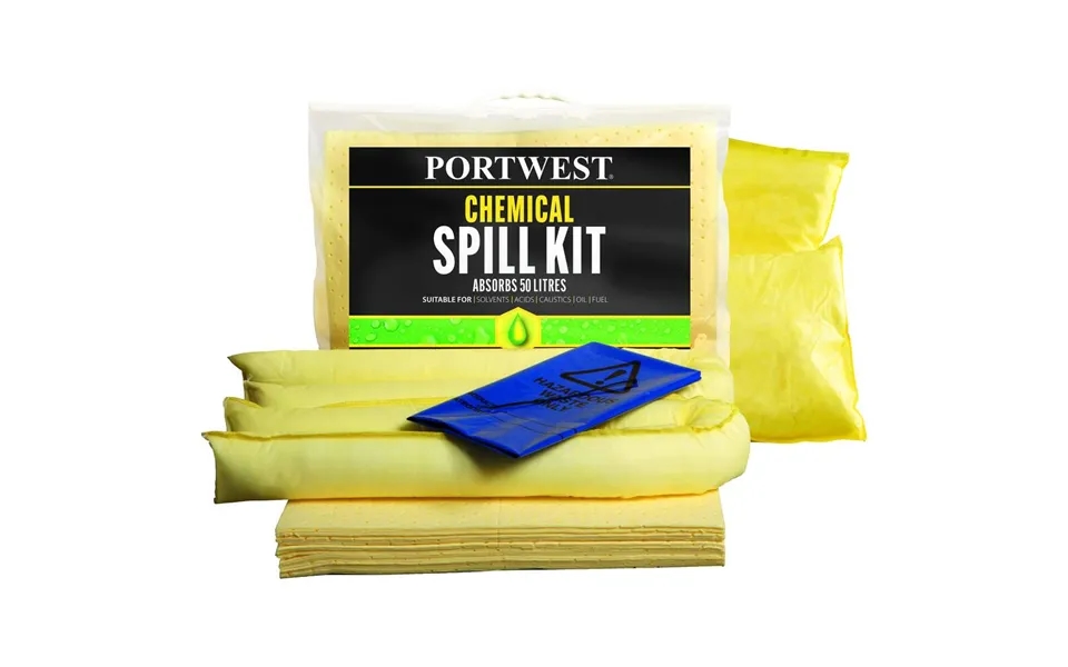 Portwest 50 Litre Chemical Kit - Yellow