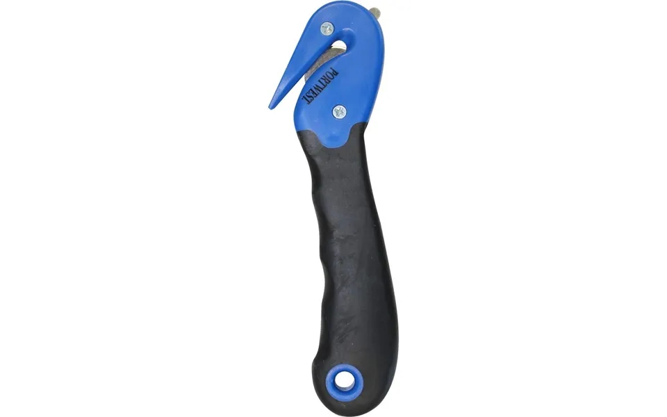 Portwest Enclosed Blade Safety Knife - Blue