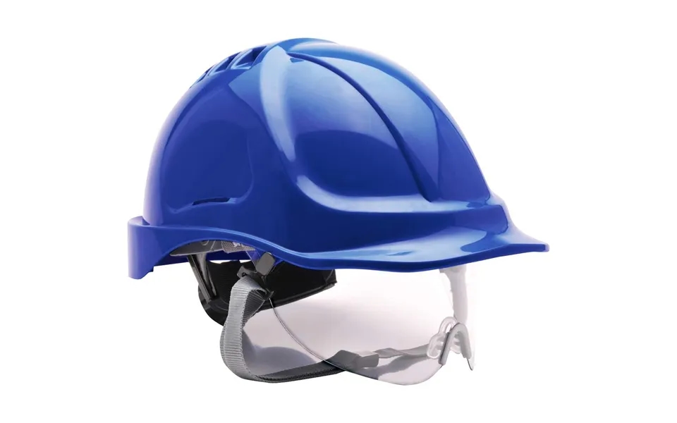 Portwest Endurance Visor Helmet - Royal Blue