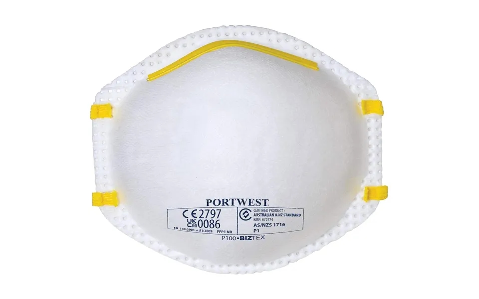 Portwest Ffp1 Respirator - White