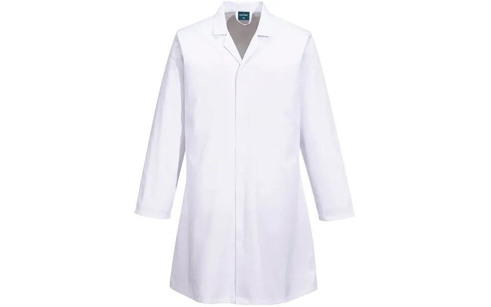 Portwest Food Industry No Pocket Coat - White