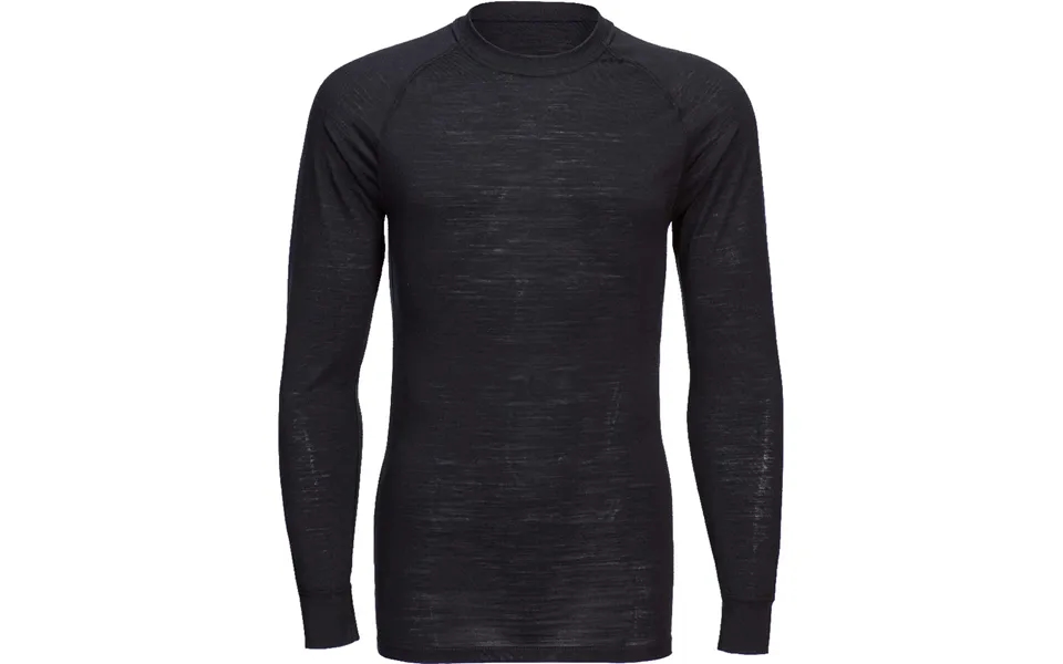 Portwest Merino Wool Crewneck Baselayer Top - Black