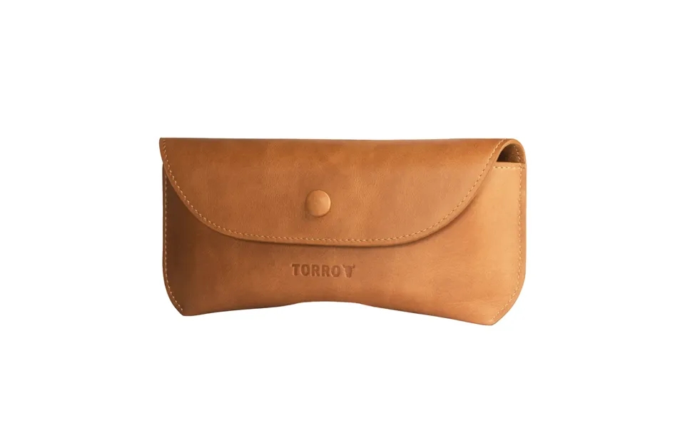 Leather Sunglasses Case Glasses Case - Tan