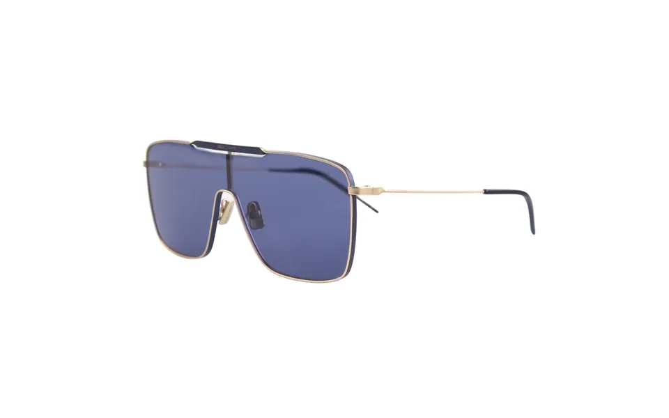 Italia Independent Unisex Loyd 0321 120.000 Outlet Sunglasses Metal Gold Blue Mask