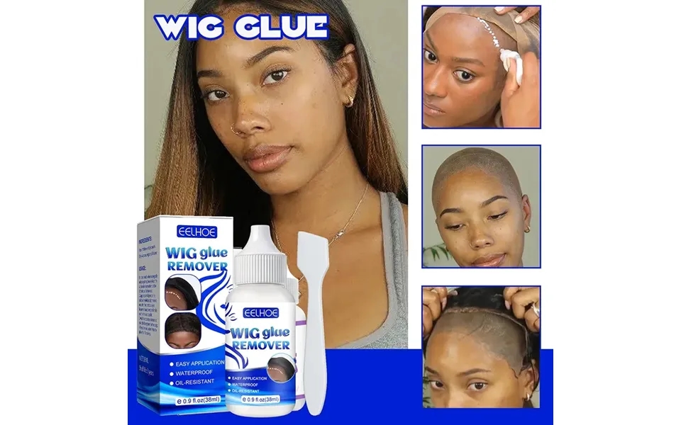 2023 New Arrive Lace Wig Glue Waterproof Hair Extension Seamless Gel Hair Adhesive Safety 38ml Invisible Remover For Lac