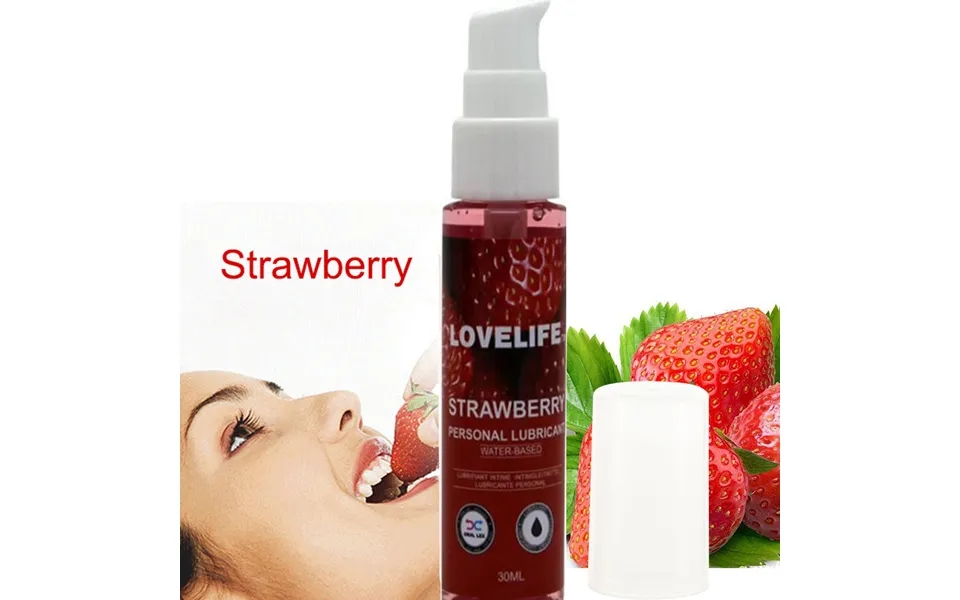 Edible Strawberry Used For Anal - L
