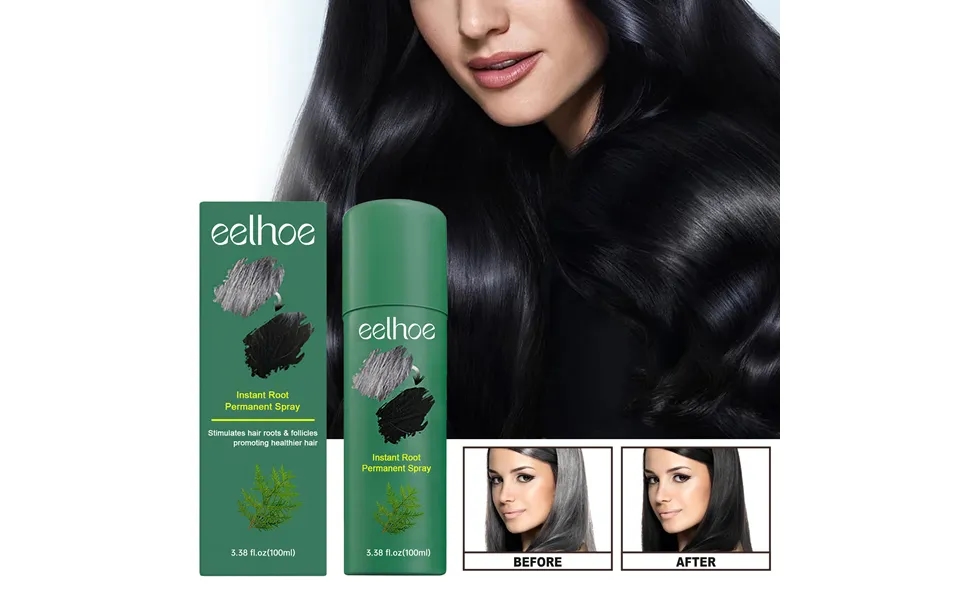 Eelhoe Black Hair Spray Thick - Nourishing Hair Roots