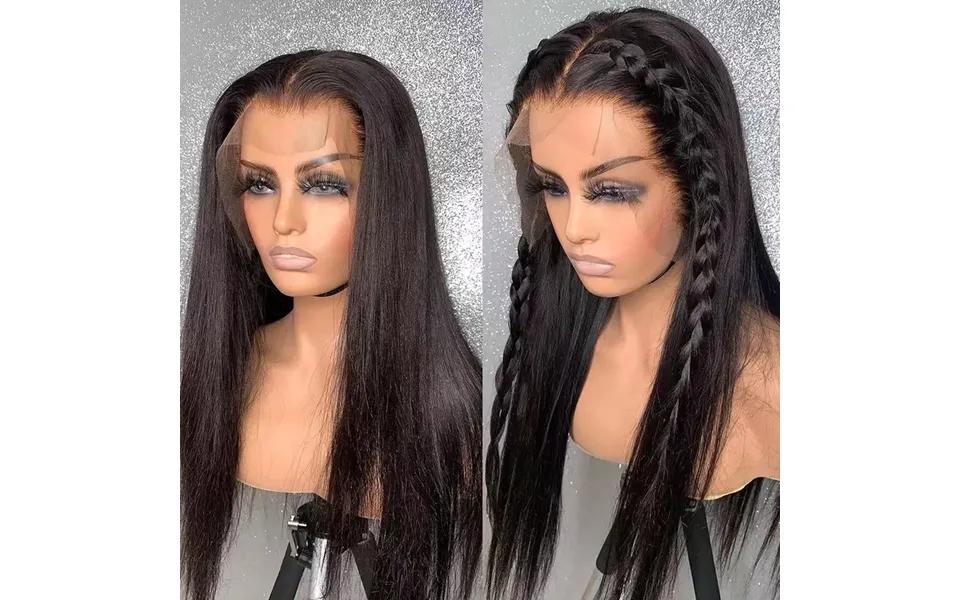 Front Lace Chemical Fiber Wig Ladies Wig Long Straight Hair Ladies Wig Headgear Small Lace Wigs