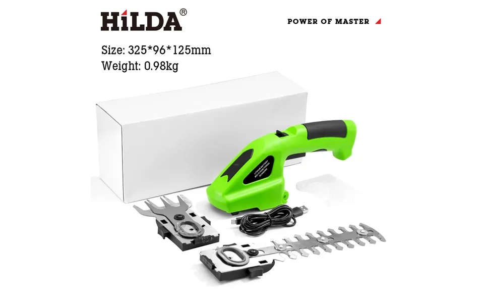 Hilda Cordless Lithium-ion Hedge Trimmer With 7.2v Battery - Lightweight & Ergonomic Design For Precise Garden Shaping