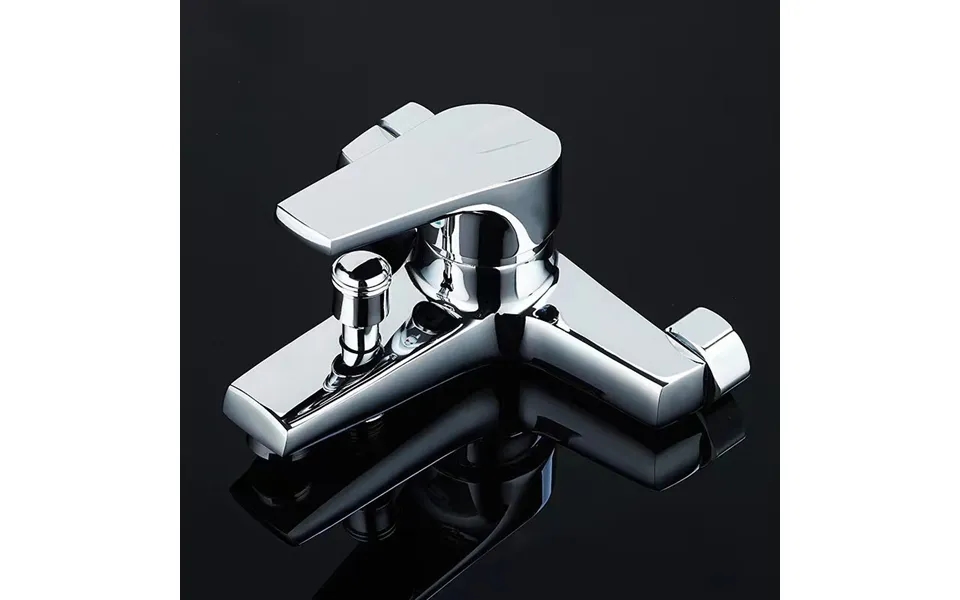 Home Furniture Copper Mixing Valve Hot And Cold Water Faucet Bathroom Shower Shower Head Water Heater Triple Bathtub Dou