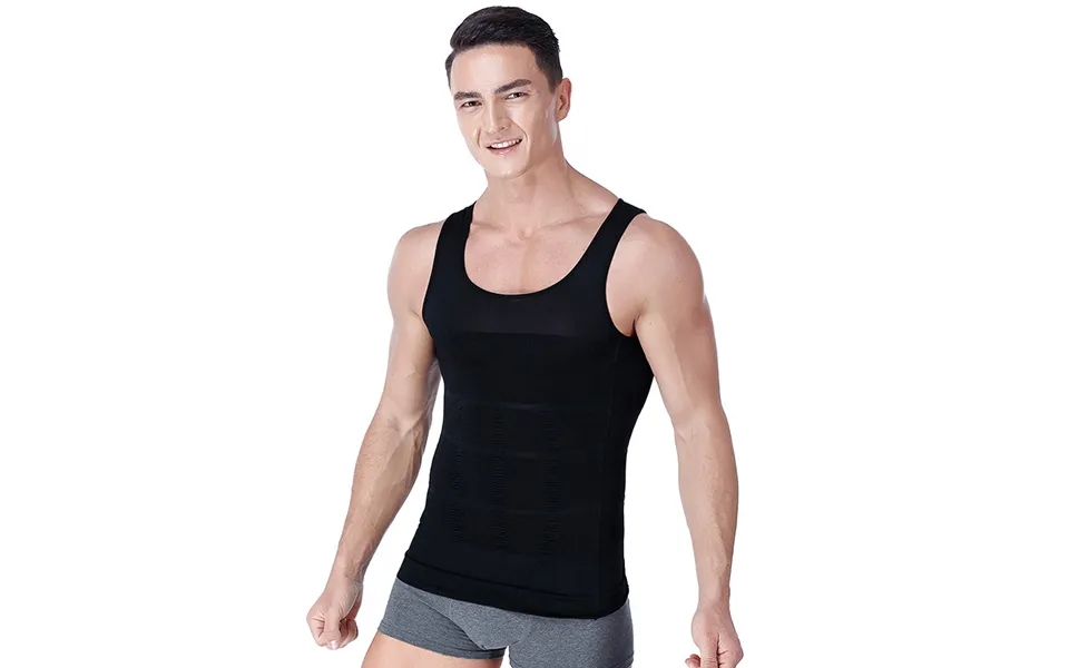 Men's Body Shaping Underwear Body Shaping Beer Belly Slimming Tight Underwear Thin Seamless Abdomen Vest