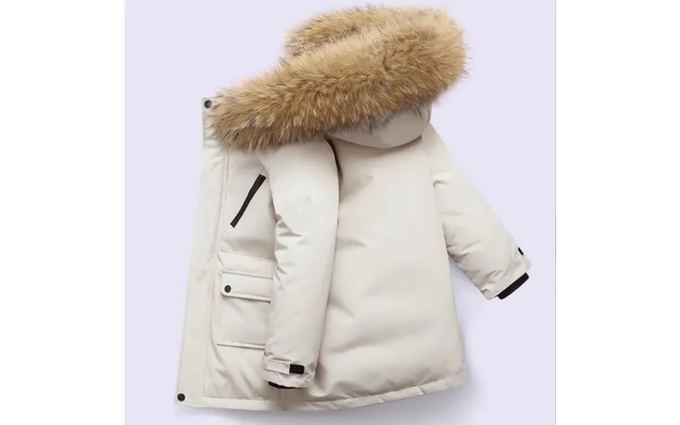 Mother & Kids Boy's Padded Coat Overcomes Overcoat Overcoat In Autumn And Winter Padded Coat For Children With Hooded La