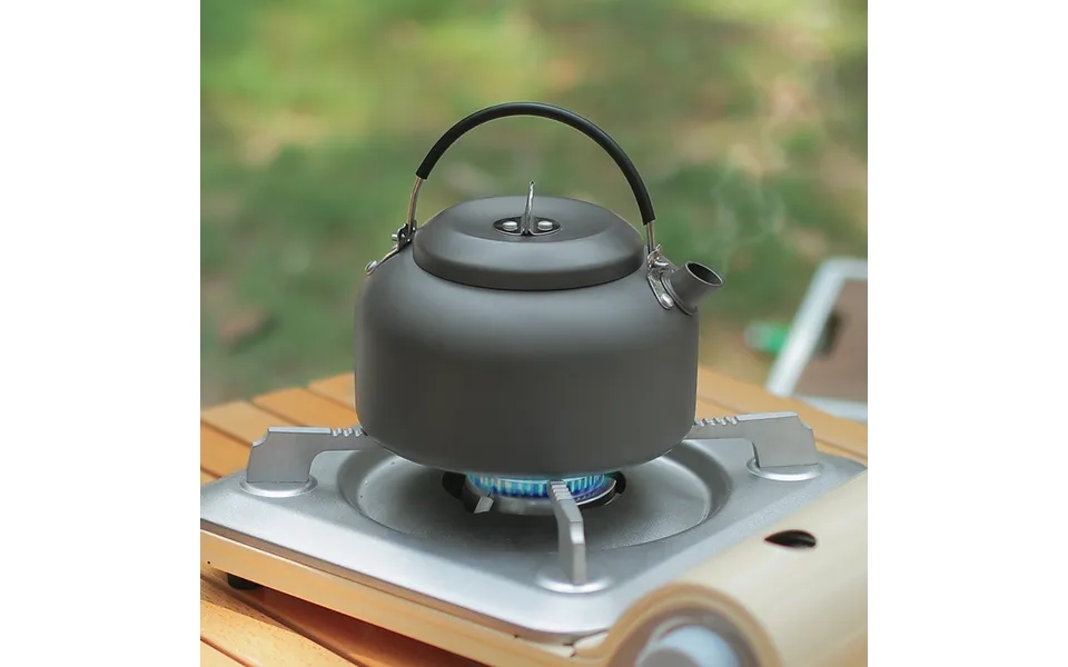 Outdoor 1.4l Household Tea Large Kettle 0.8l Portable Camping Aluminum Pot
