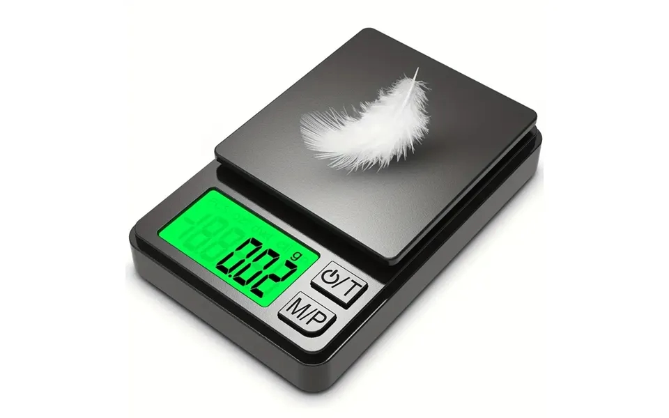 Precision Pocket Scale 1000g X 0.01g - Digital Gram, Food, Jewelry, Ounces Grains Scale With Backlit Lcd