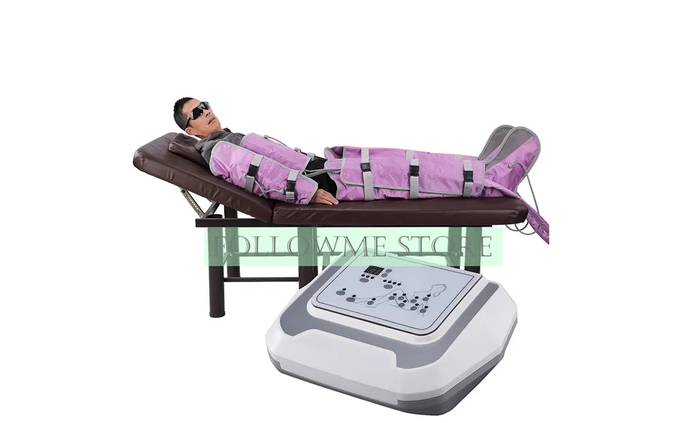 Professional Pressotheray Hine Purle Lymhatic Massage Device Arms Shoulders Belly Legs Waist Air Comression Foot