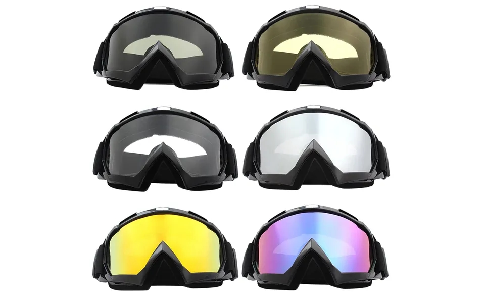 Ski Goggles Winter Snow Cycling Sports Goggles Uv Protection Men Women Skiing Snowboard Motocross Glasses Eyewear Case