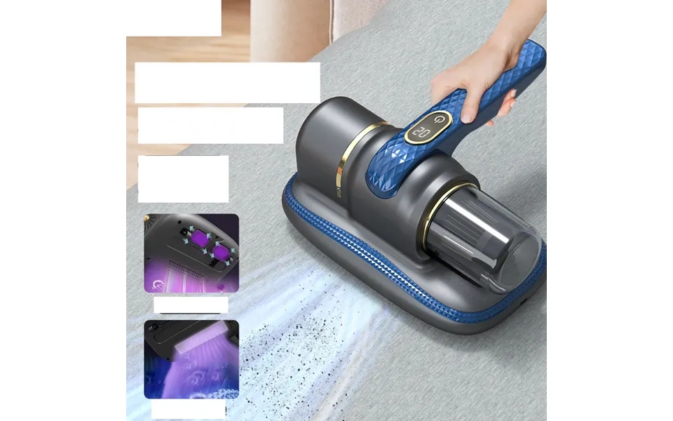 Small Acarite Removal Instrument Handheld Wireless Vacuum Cleaner Household Bed Ultraviolet Sterizer Mite Removal Artifa