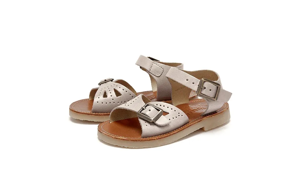 Pearl Kids Sandal Mink Leather Size Eu 35 Uk 2.5 Us 4